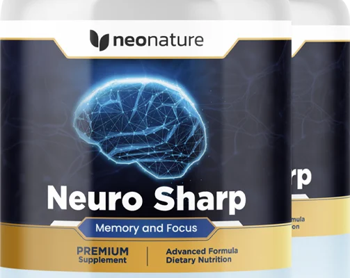 Neuro Sharp brain wellness supplement supporting focus, memory, mental clarity, and cognitive performance naturally.