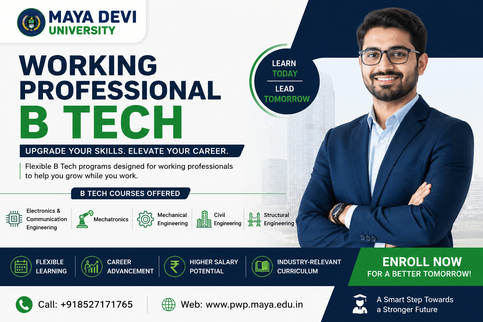 b tech for working professionals