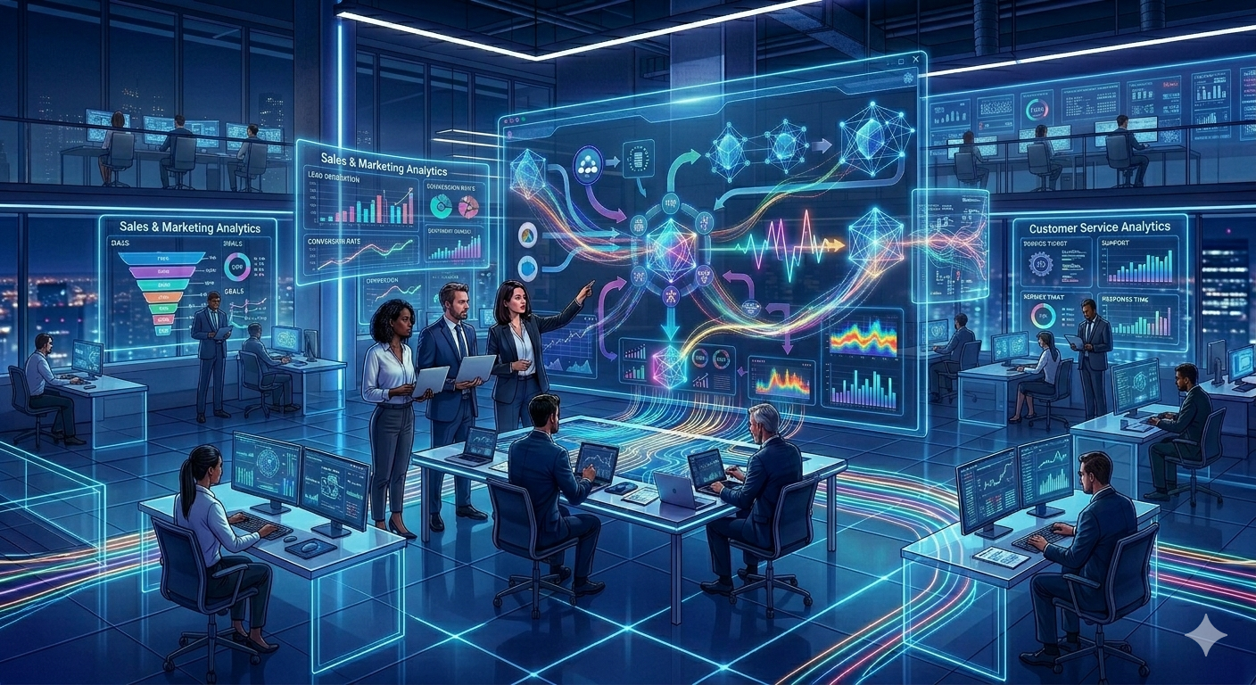 AI and Machine Learning Integration with CRM Data