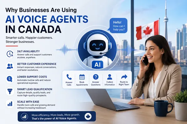AI voice agents in Canada