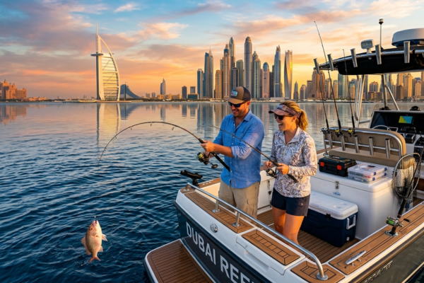 Adults Fishing in Dubai