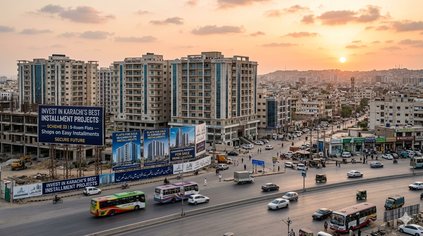 Best Installment-Based Projects in Karachi for Investors