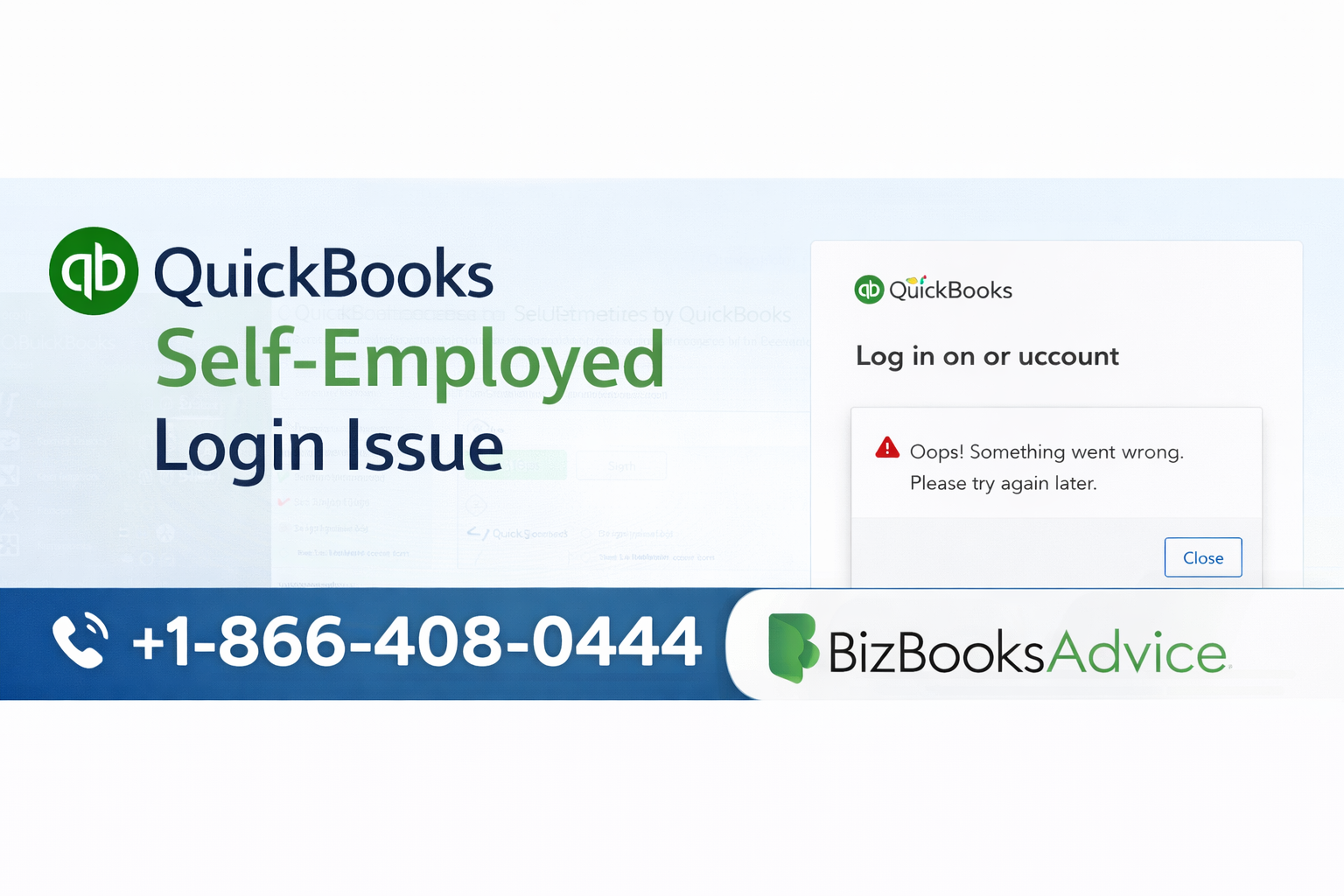 QuickBooks Self-Employed Login Issue