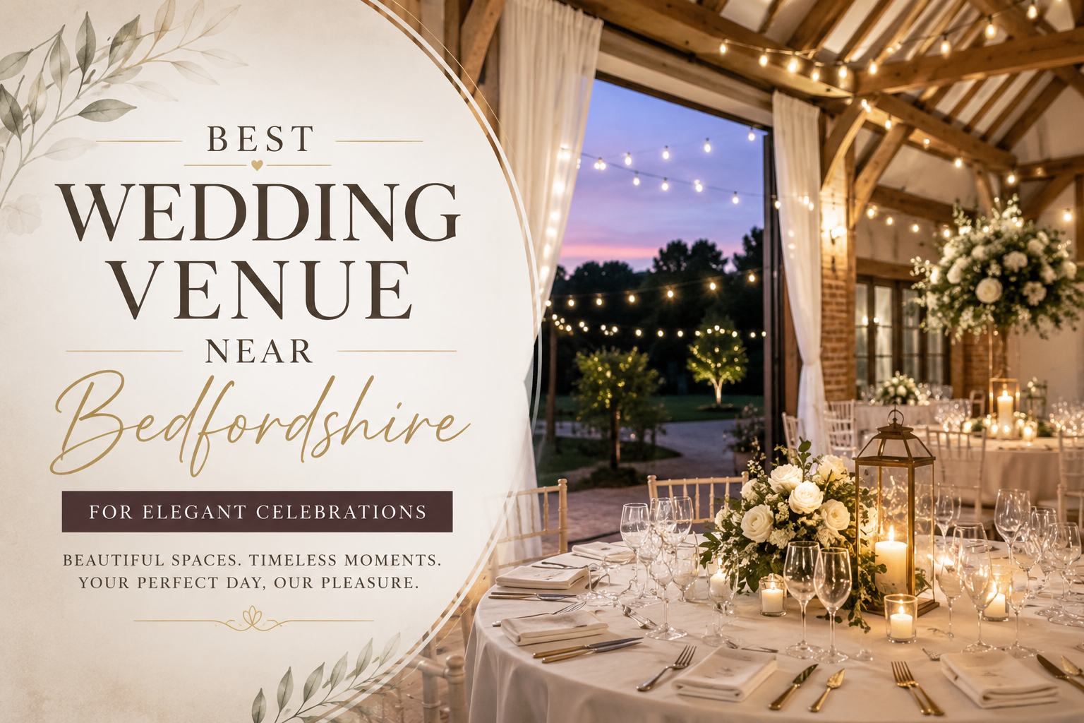 wedding venue near Bedfordshire