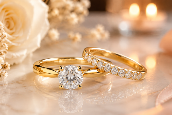 gold engagement rings