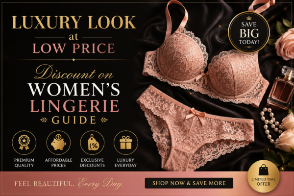 discount on women's lingerie