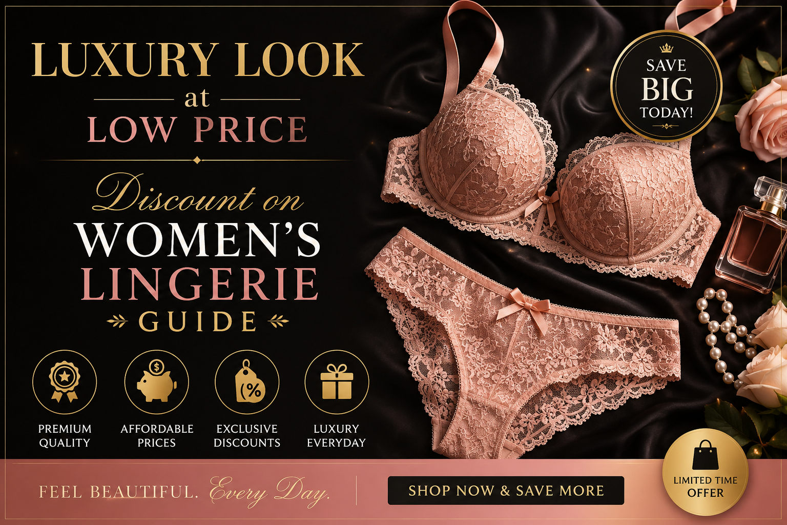 discount on women's lingerie