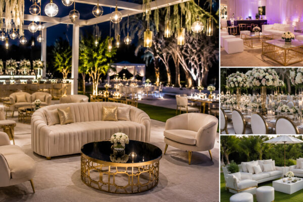 Luxury event furniture rental Dubai