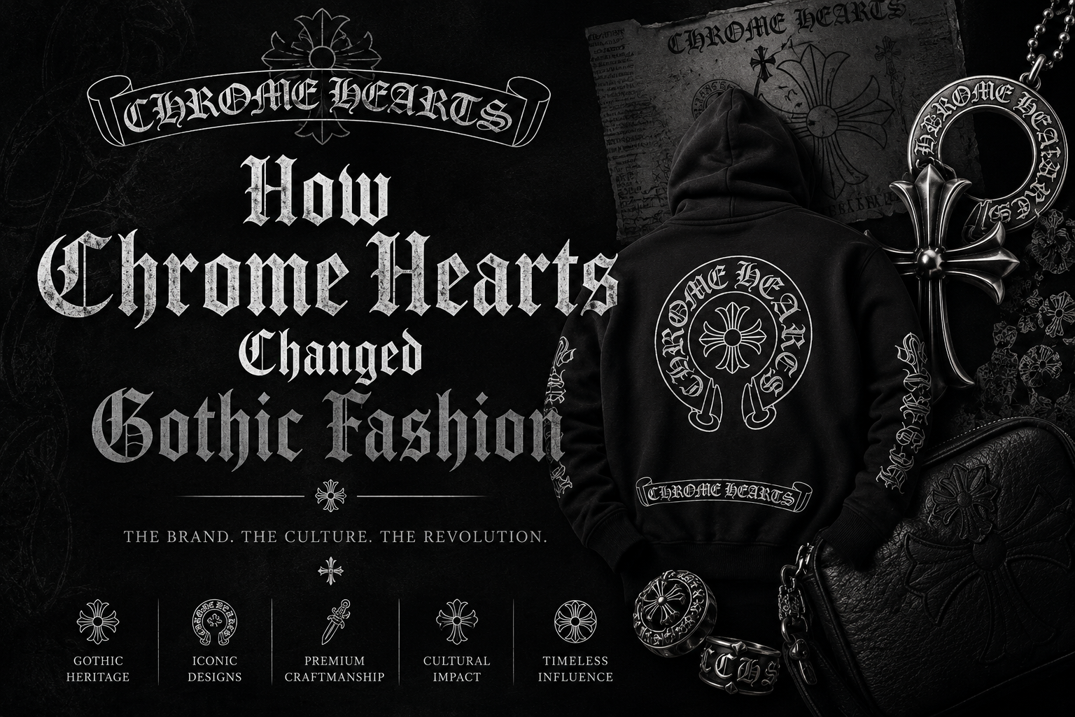 Chrome Hearts Gothic Fashion