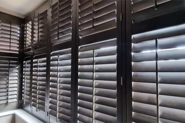 Custom colonial shutters