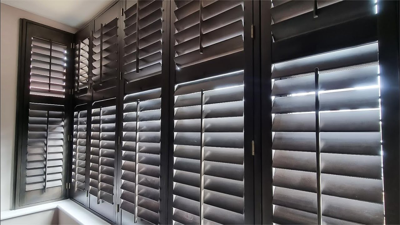 Custom colonial shutters