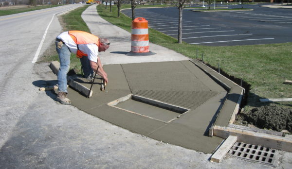 Sidewalk repair