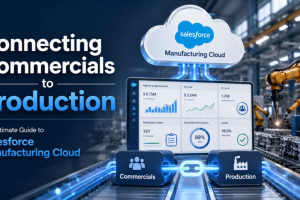 Connecting Commercials to Production The Ultimate Guide to Salesforce Manufacturing Cloud