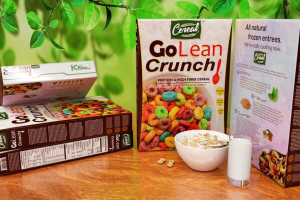 custom printed cereal boxes