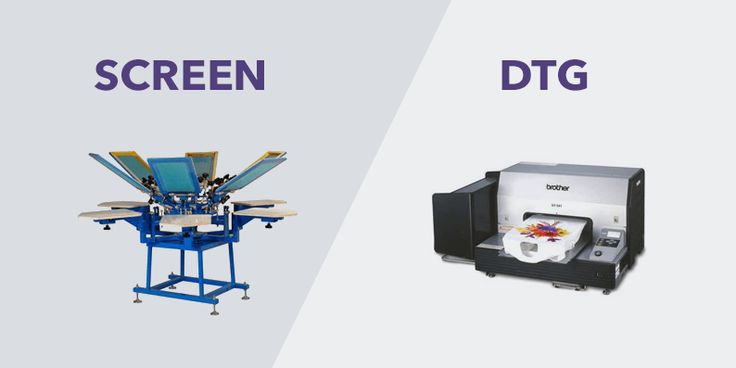 DTG and Screen Printing
