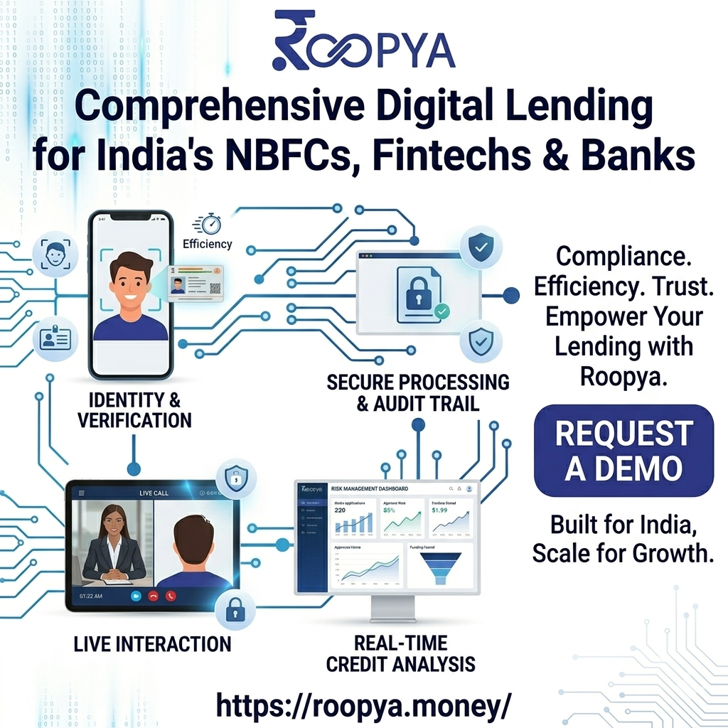 Digital Lending Software for NBFCs, Banks & Fintechs in India | Roopya LOS & LMS Platform