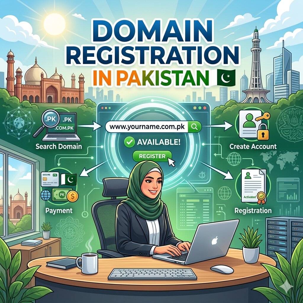 Domain Registration in Pakistan