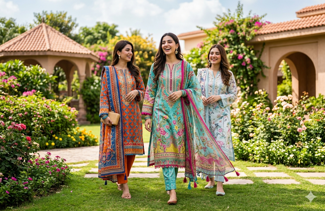 Best Lawn Collection Pakistan for Summer Fashion