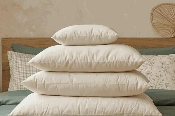 Green Cotton Decorative Pillow