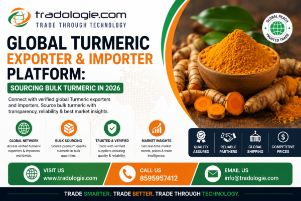 Global Turmeric Exporter & Importer Platform: Sourcing Bulk Turmeric in 2026
