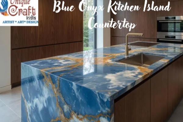 Blue Onyx Kitchen Island Countertops