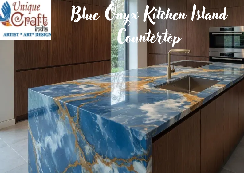 Blue Onyx Kitchen Island Countertops