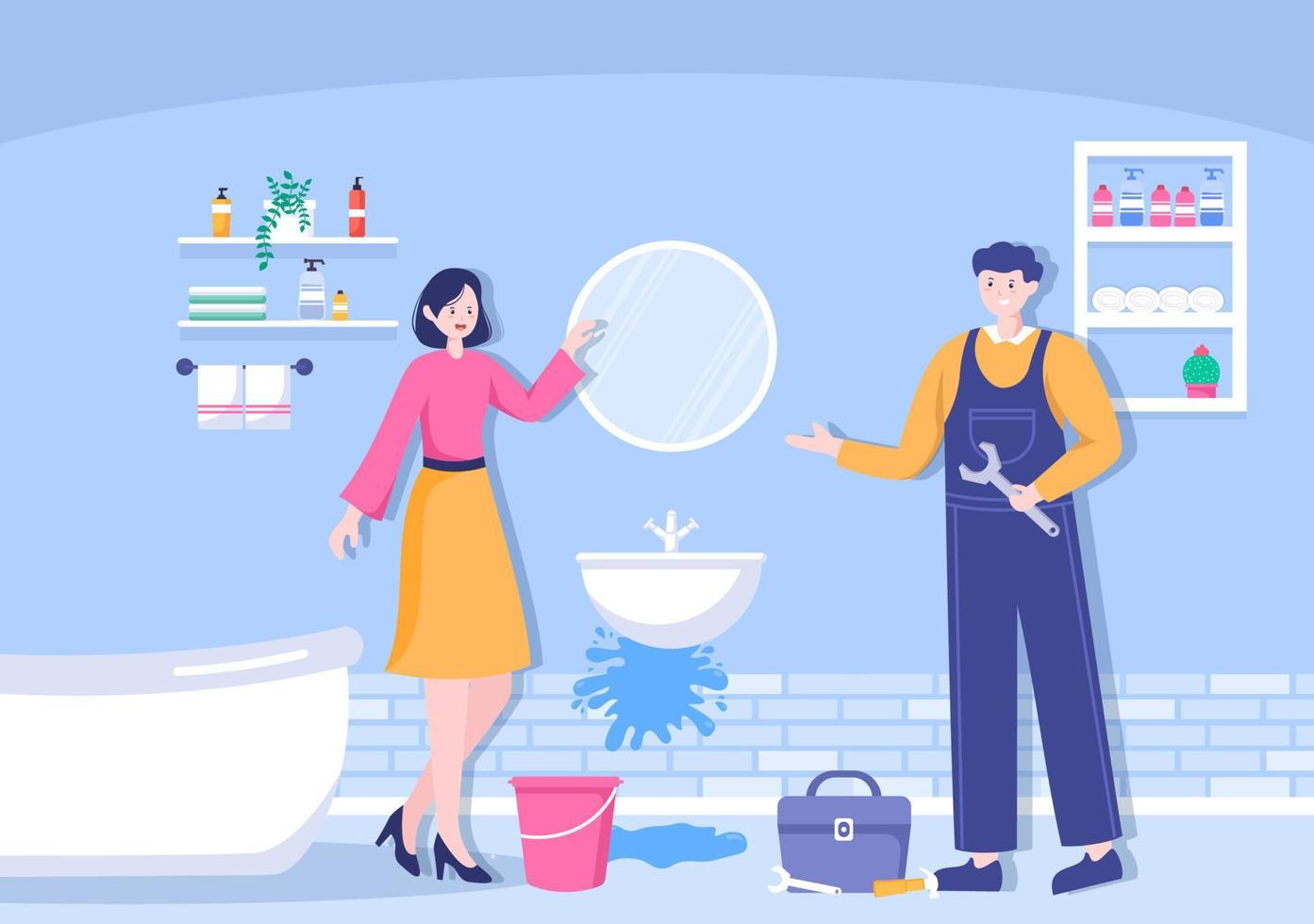 How to Wash the Bathroom