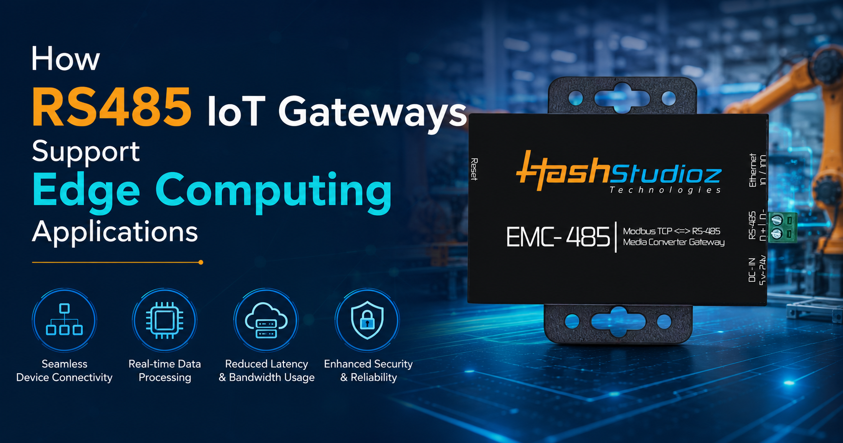 How RS485 IoT Gateways Support Edge Computing Applications