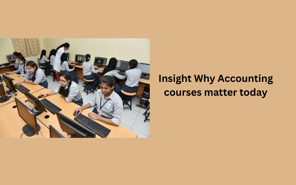 Insight Why Accounting courses matter today