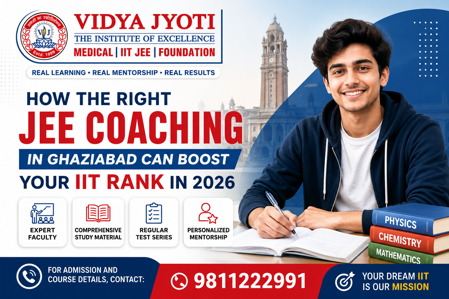 How the Right JEE Coaching in Ghaziabad Can Boost Your IIT Rank in 2026