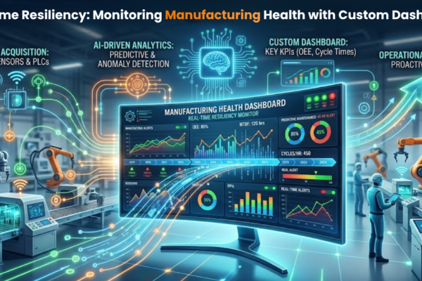 Real-Time Resiliency Monitoring Manufacturing Health with Custom Dashboards