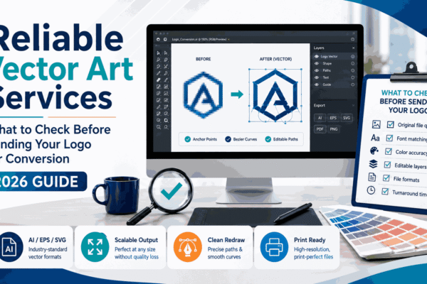 Reliable Vector Art Services What to Check Before Sending Your Logo for Conversion (2026 Guide)
