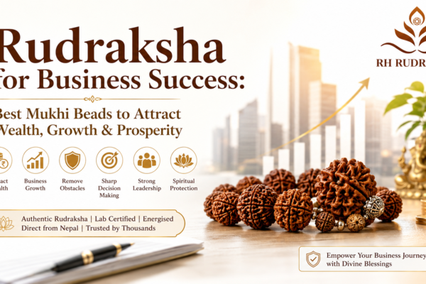 Rudraksha for Business Success: Best Mukhi Beads to Attract Wealth, Growth & Prosperity