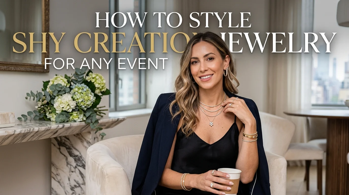 How to Style Shy Creation Jewelry for Any Event