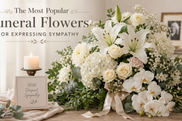 The Most Popular Funeral Flowers for Expressing Sympathy