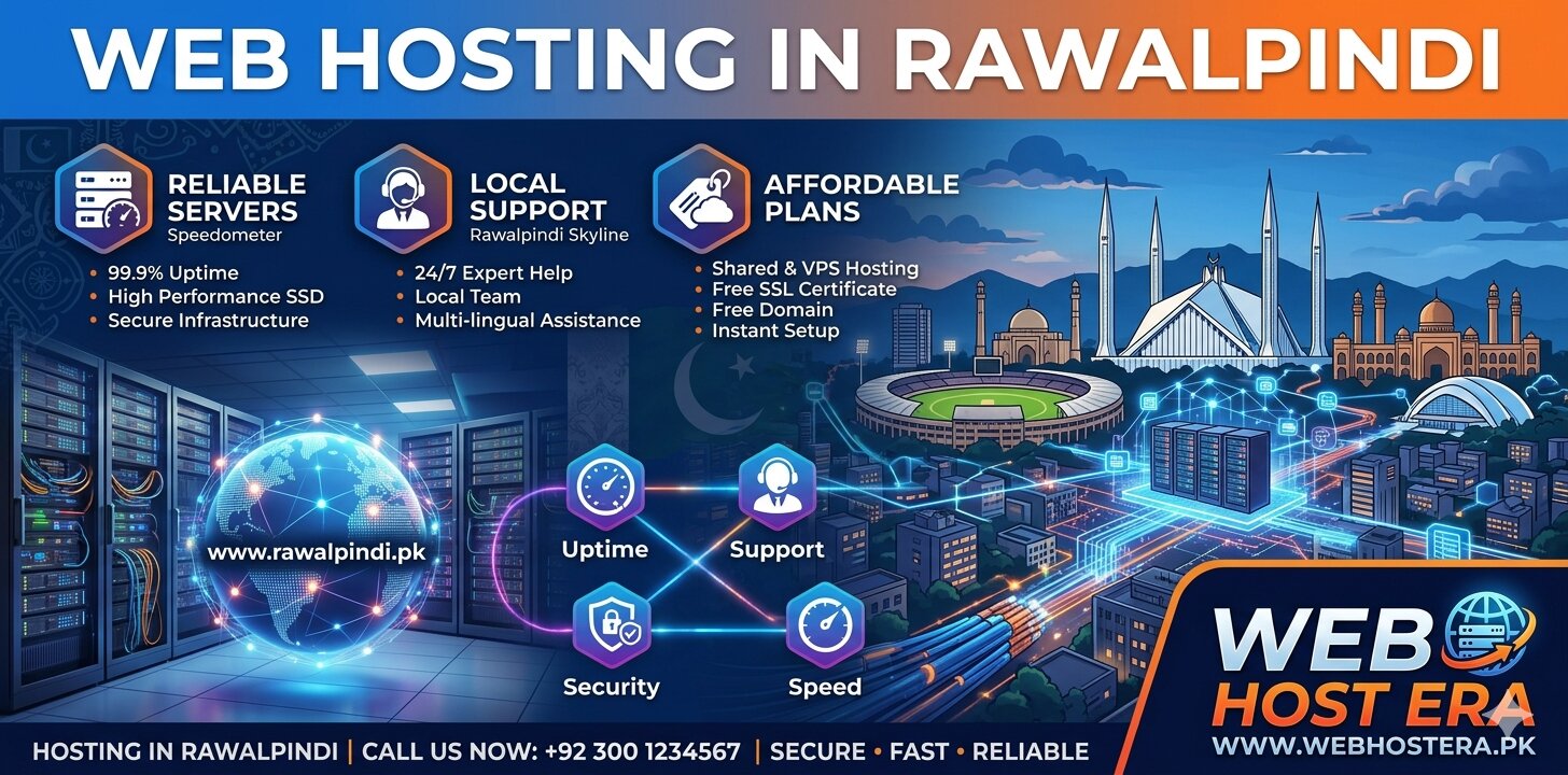 Web Hosting in Rawalpindi