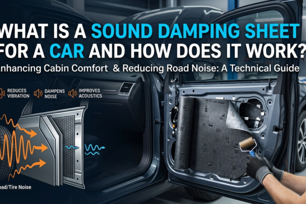 What Is a Sound Damping Sheet for a Car and How Does It Work