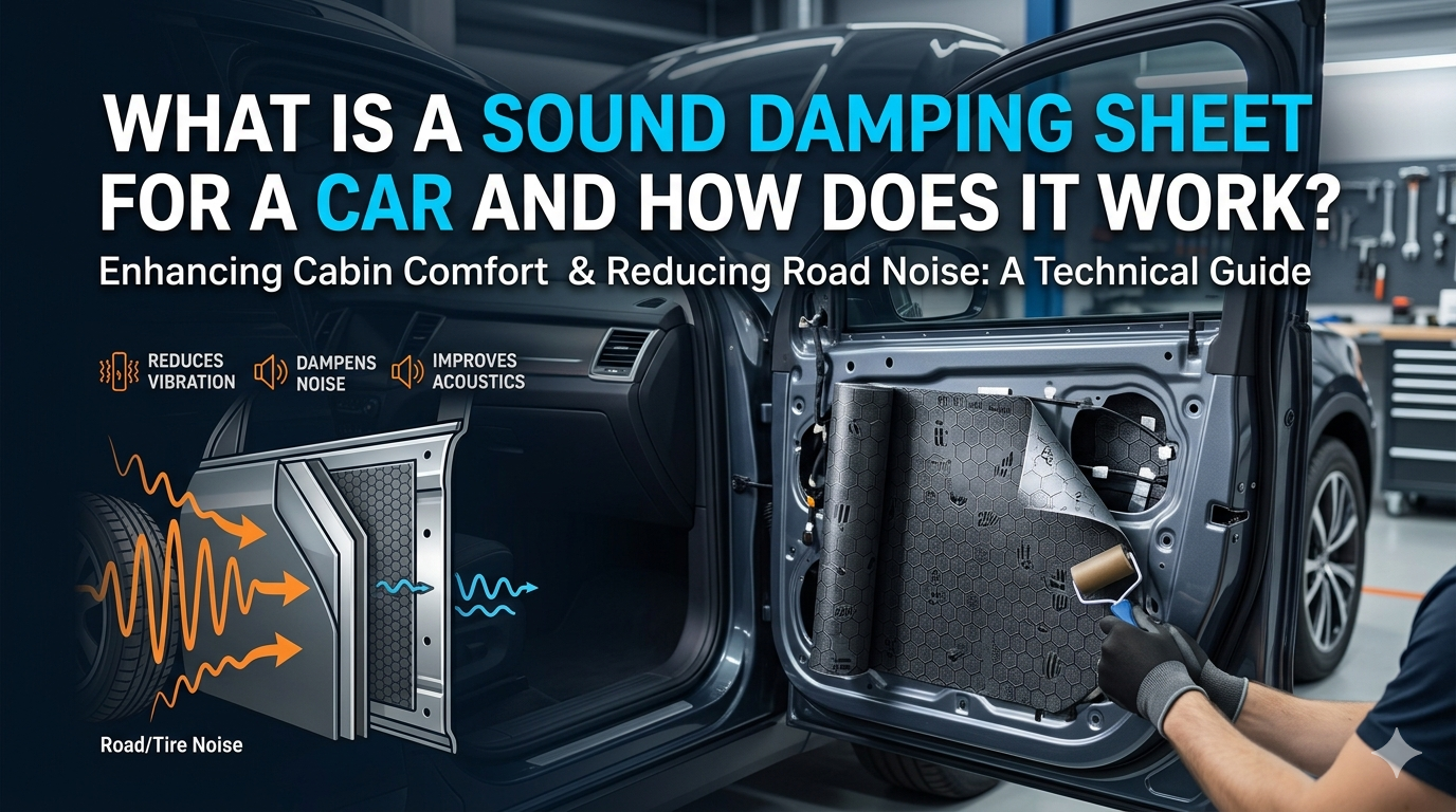 What Is a Sound Damping Sheet for a Car and How Does It Work