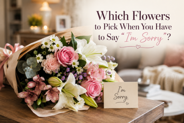 Which Flowers to Pick When You Have to Say I'm Sorry