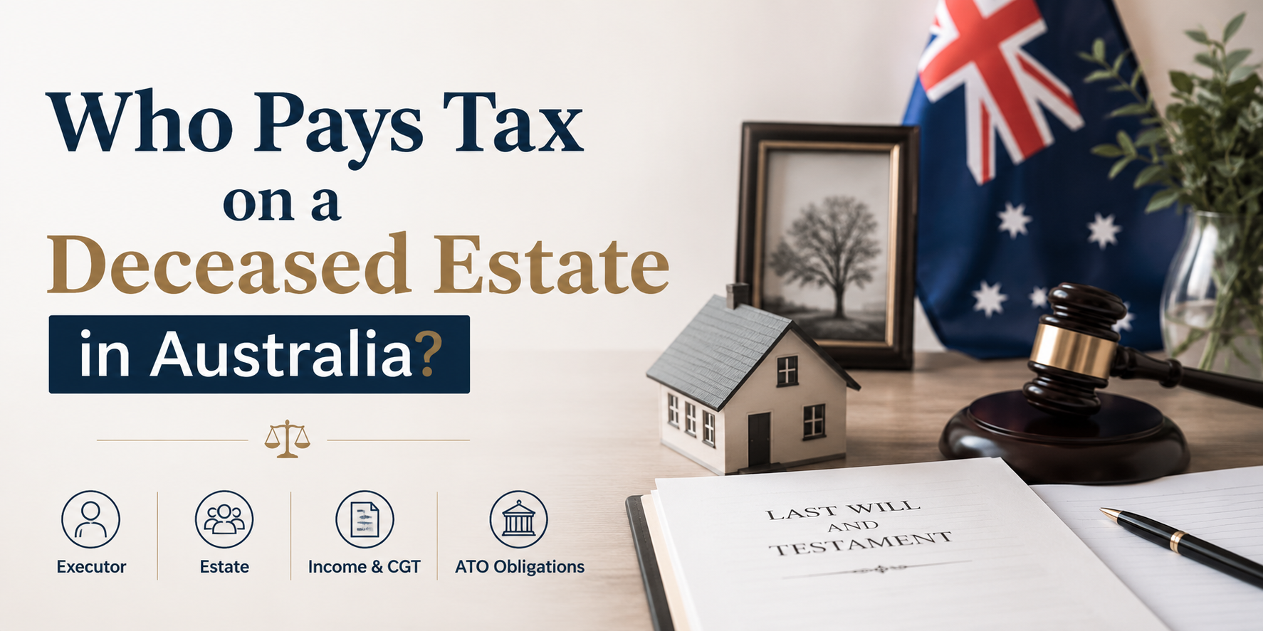 Who Pays Tax on a Deceased Estate in Australia