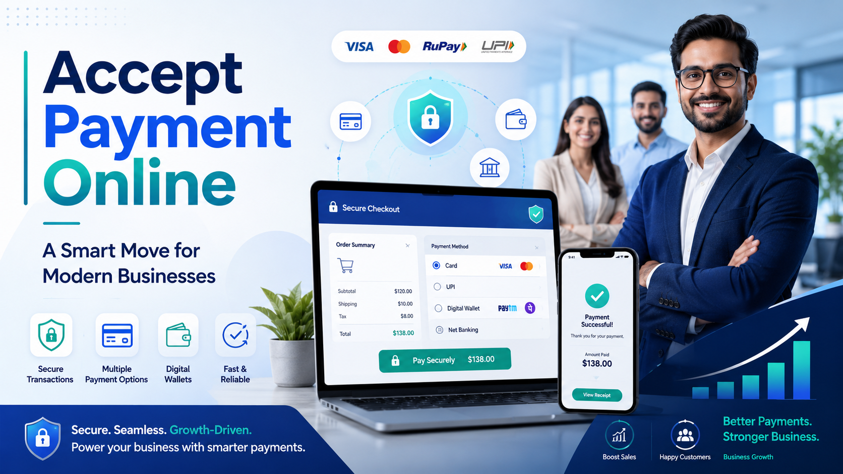 accept payment online