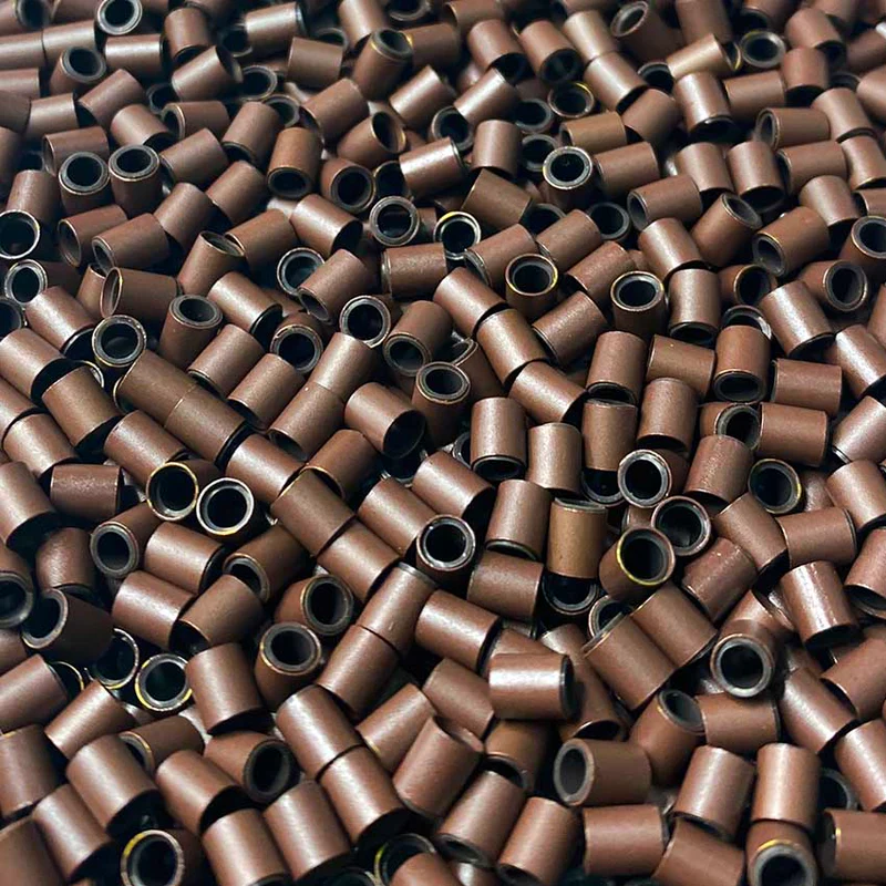 silicone lined copper tubes UK for hair extensions