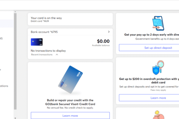 go2bank accounts with debit card