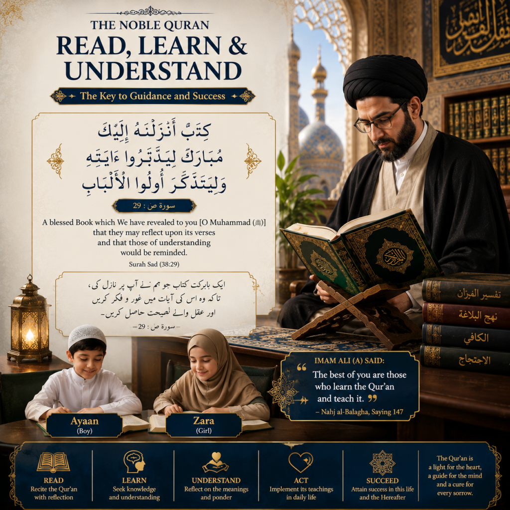 Enroll in Online Shia Quran Classes at ShiaEdu and learn the Quran from Expert Shia Quran teachers.
