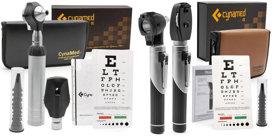 otoscope ophthalmoscope set