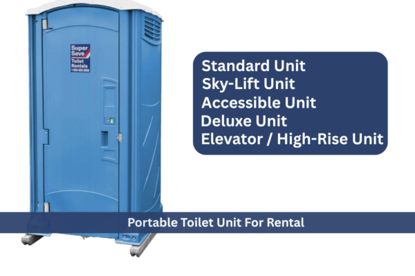 portable toilet on-site