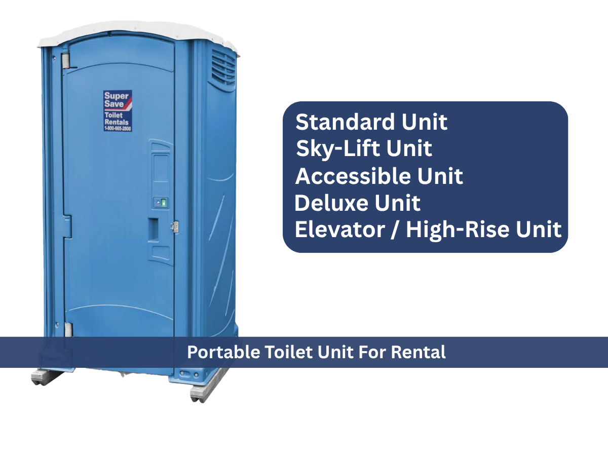 portable toilet on-site