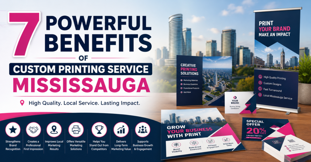 7 Powerful Benefits of Custom Printing Service Mississauga