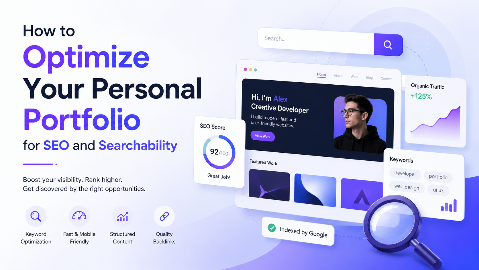 Portfolio website templates