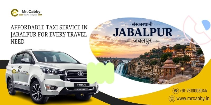 Taxi Service in Jabalpur